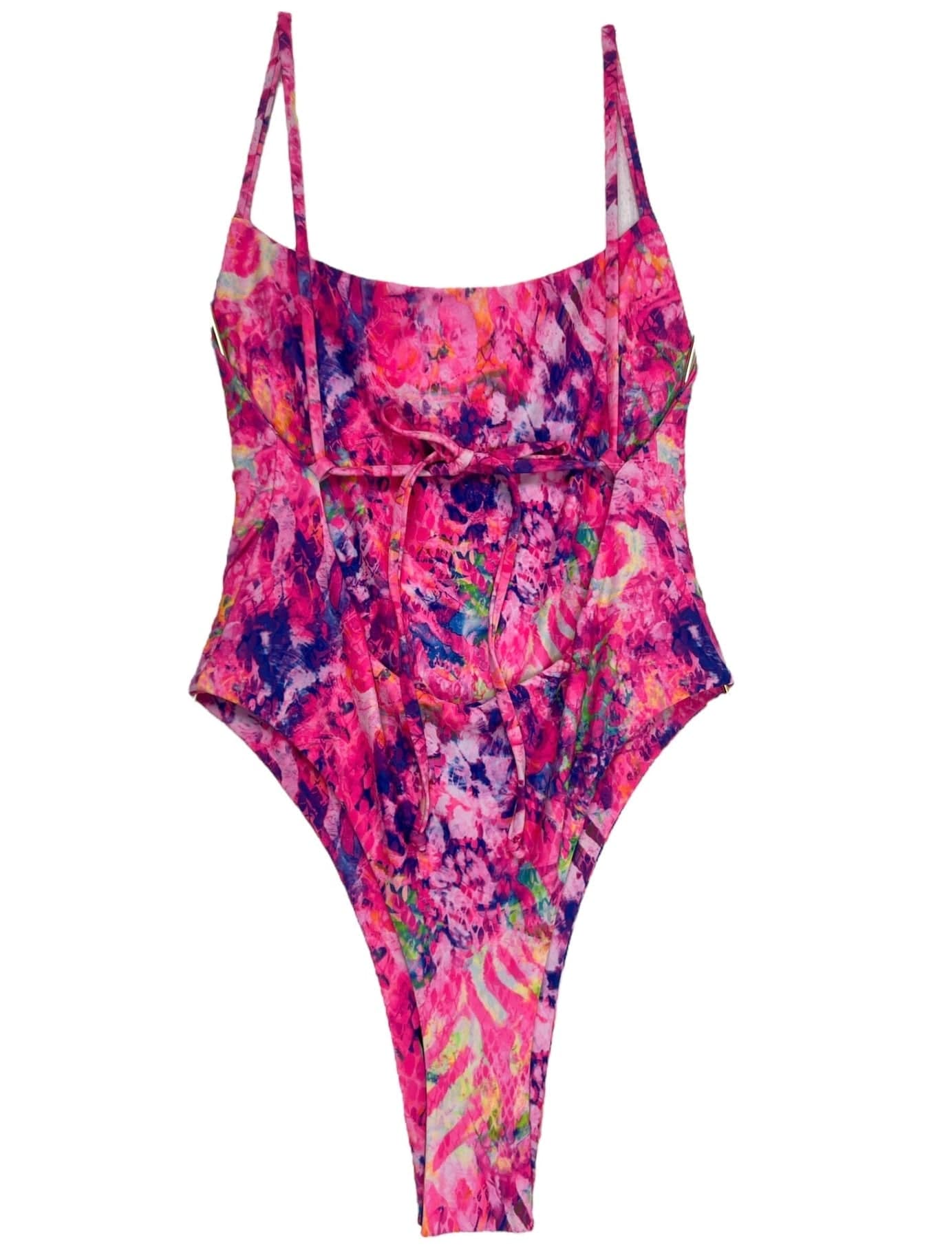 Berry Beachy Swimwear Apparel & Accessories > Clothing > Swimwear Pink Fantasia Very Cheeky Thong One Piece Swimsuit 2024 Sexy Pink Fantasia Side Boob One Piece Cheeky Thong Swimsuit