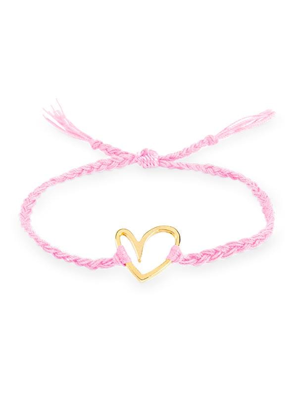Montoya Apparel & Accessories > Clothing > Swimwear Liliana Montoya Gold Heart Light Pink Bracelet 2021 Liliana Montoya Designer Gold Heart Light Pink Bracelet Jewelry
