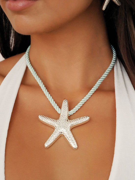 Ettika Necklaces Starfish Statement Pendant Necklace Starfish Statement Pendant Necklace