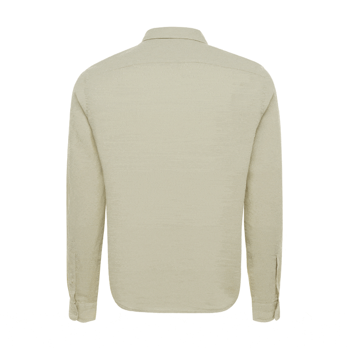 Le Club Apparel & Accessories > Clothing > Shirts & Tops Sage Green Peter Linen Long Sleeve Men's Shirt 2024 Le Club Original Sage Green Peter Linen Long Sleeve Shirt