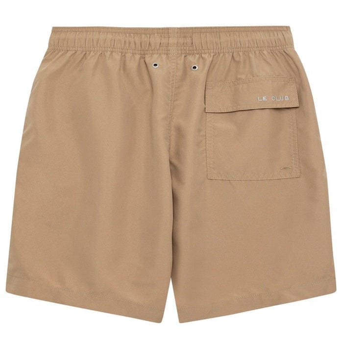 Le Club Apparel & Accessories > Clothing > Shorts Brown Sand Band Men's Swim Trunk Board Shorts 2024 Brown Sand Print Men's Swim Trunk | Le Club Original