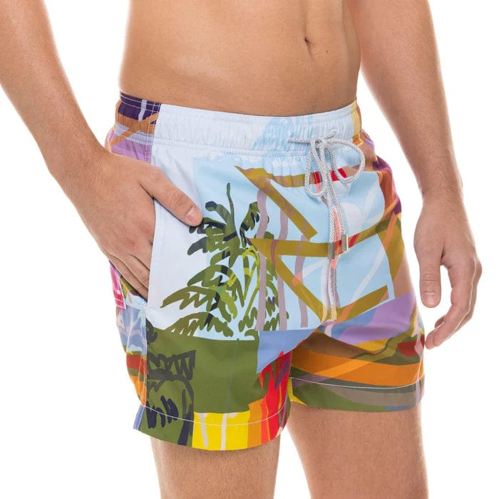 Le Club Apparel & Accessories > Clothing > Shorts Le Club Men's 5.5" Inseam Swim Trunk Miami Beach Tower 1 2024 Le Club Men's 5.5" Inseam Swim Trunk Miami Beach Tower 1