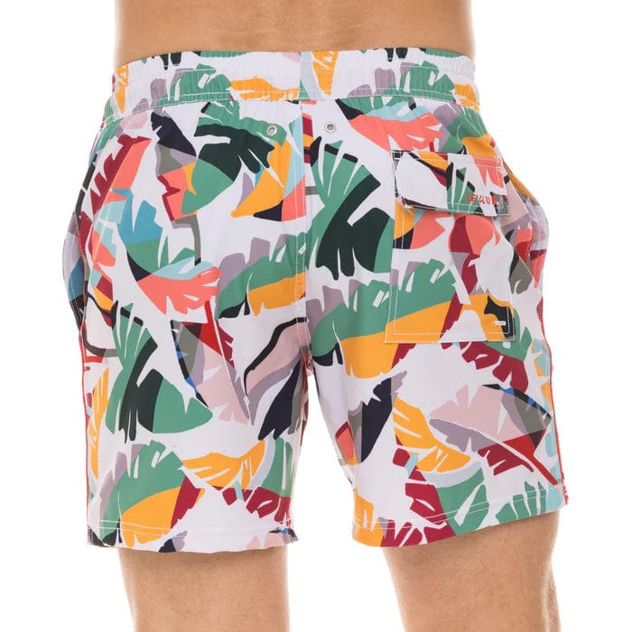 Le Club Apparel & Accessories > Clothing > Shorts Le Club Men's Swim Trunk The Palms Short 2024 Le Club Men's 6.25" Inseam Swim Trunk The Palms Short