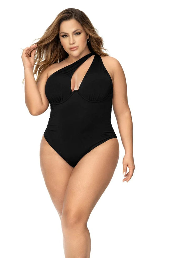 2024 Sexy Plus Size Curvy Swimwear Bikini One Piece Swimsuit