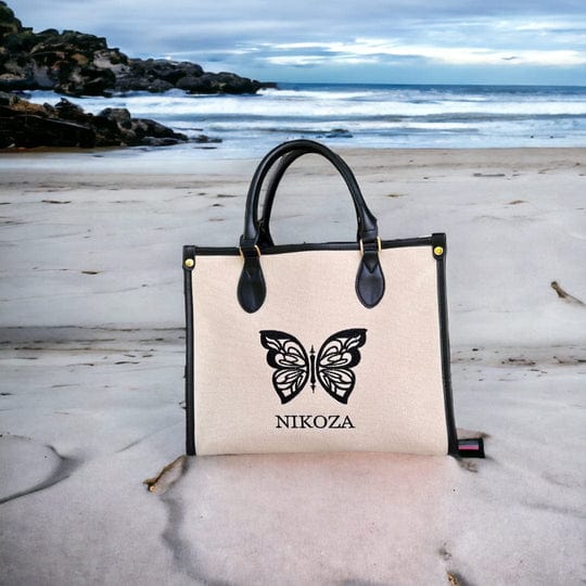 OlgaNikoza Beige Dasha Beige Beach Tote Bag Dasha Beige Beach Tote Bag