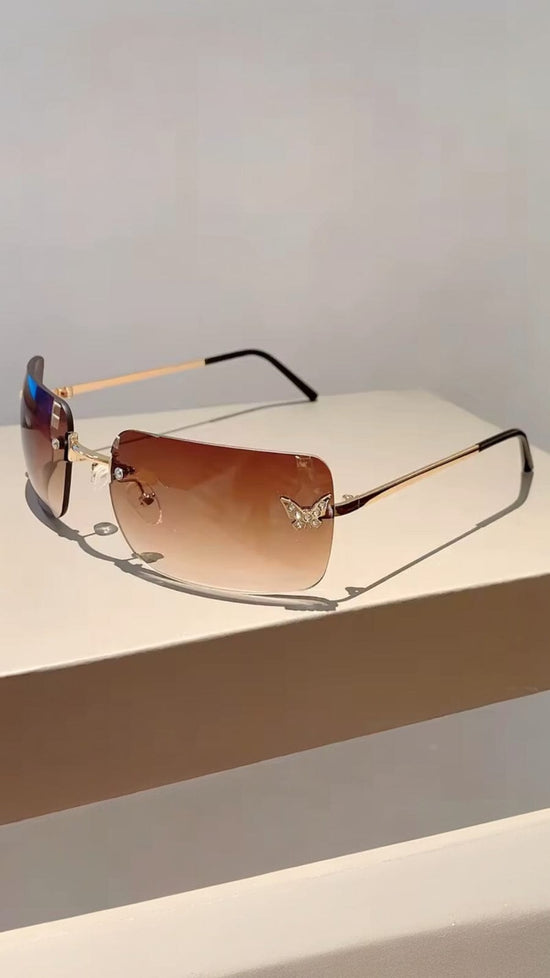 OlgaNikoza Luggage & Bags Black Papillon Luxury Sunglasses By Nikoza Collection Black Papillon Luxury Designer Sunglasses Nikoza Collection
