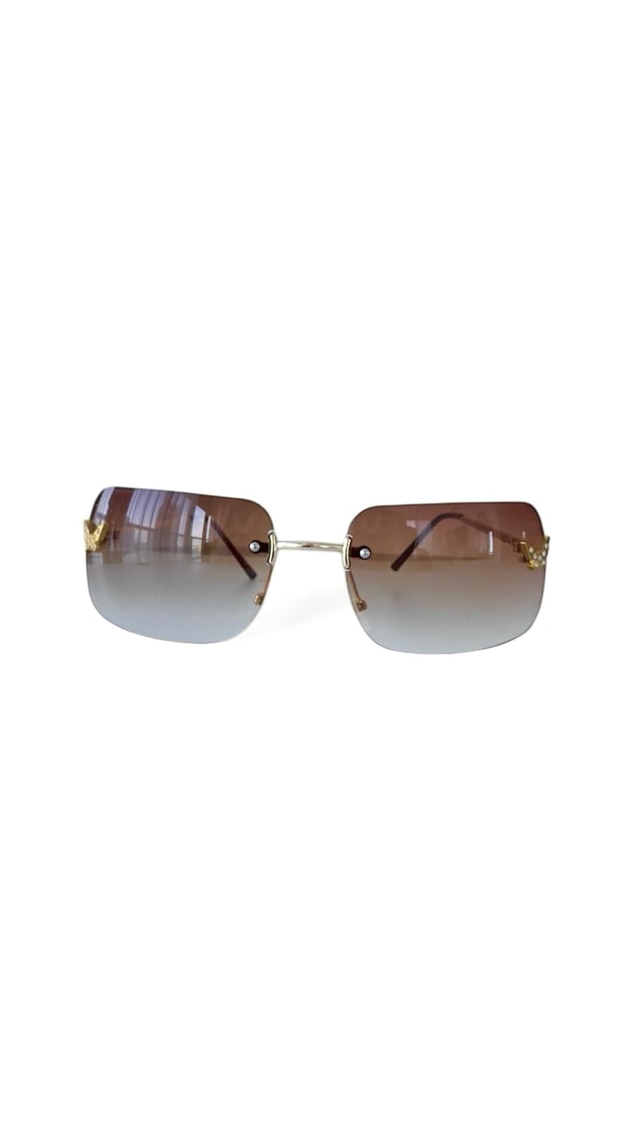 OlgaNikoza Luggage & Bags Brown Black Papillon Luxury Sunglasses By Nikoza Collection Black Papillon Luxury Designer Sunglasses Nikoza Collection