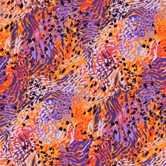 Papi Swim Apparel & Accessories > Clothing > Swimwear Men's ZIggy Orange Purple Print 4-Way Stretch Fabric Swim Trunks 5.5" & 7.5" Inseam 2024 Papi Swim Men's Ziggy Orange Print Swim Trunks Board Shorts