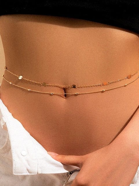 Body Chain Jewelry For Women, Full Body Chain Belly Chain Jewelry Set