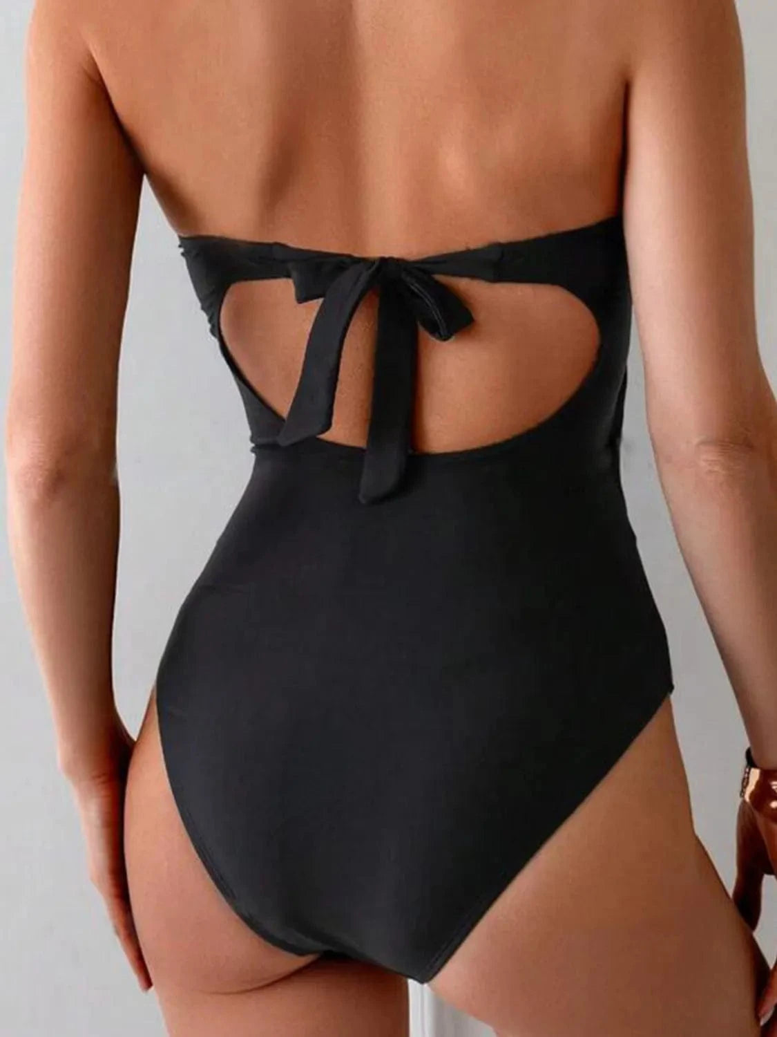 Trendsi Apparel & Accessories > Clothing > Swimwear Cutout Sweetheart Neck One-Piece Swimwear Cutout Sweetheart Neck One-Piece Swimwear