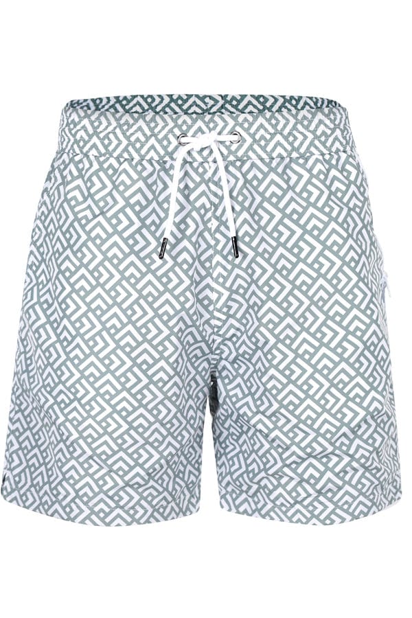 NEW] Louis vuitton white black logo pattern beach Swim Trunks and Hawaiian  Shirts, Flip-Flops set swim trunks luxury- Grinds Shop in 2023