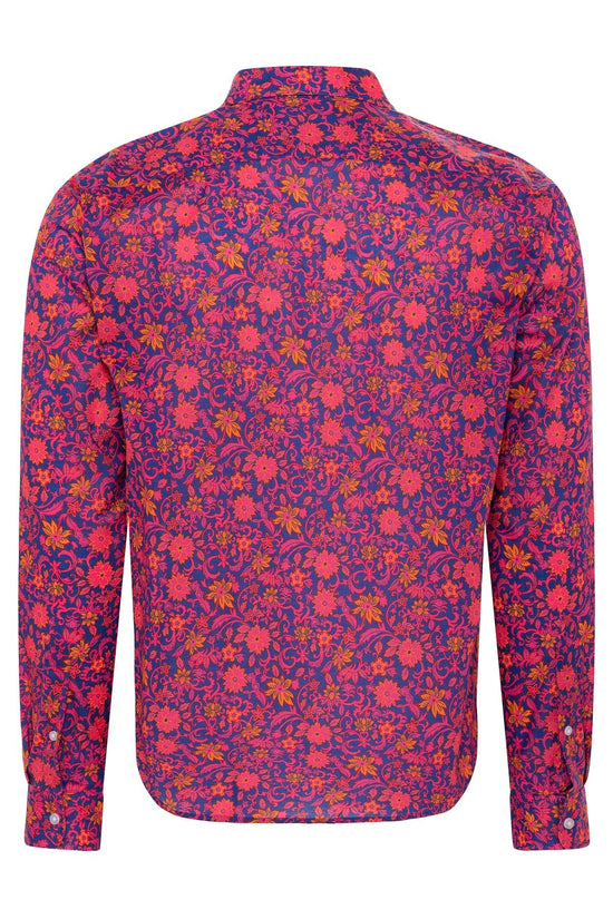 Le Club Apparel & Accessories > Clothing > Shirts & Tops Floral Print Le Club Royale Long Sleeve Shirt 2022 Floral Print Le Club Long Sleeve Raven Shirt