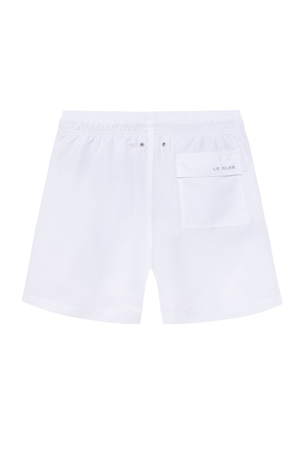Load image into Gallery viewer, Le Club Apparel &amp;amp; Accessories &amp;gt; Clothing &amp;gt; Shorts Club Men&amp;#39;s Swim Trunk Classic White 2022 Le Club Men&amp;#39;s Swim Trunk Classic White
