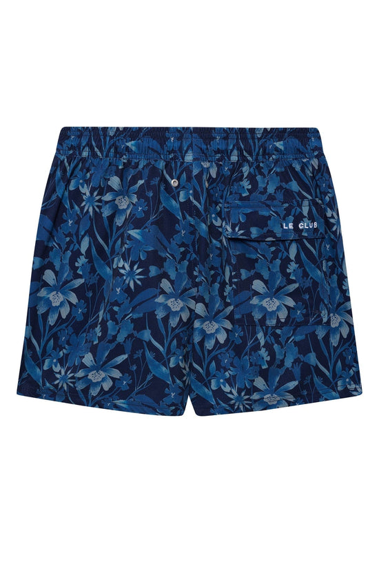 Load image into Gallery viewer, Le Club Apparel &amp;amp; Accessories &amp;gt; Clothing &amp;gt; Shorts Club Men&amp;#39;s Swim Trunk Indigo 2022 Le Club Men&amp;#39;s Swim Trunk Indigo
