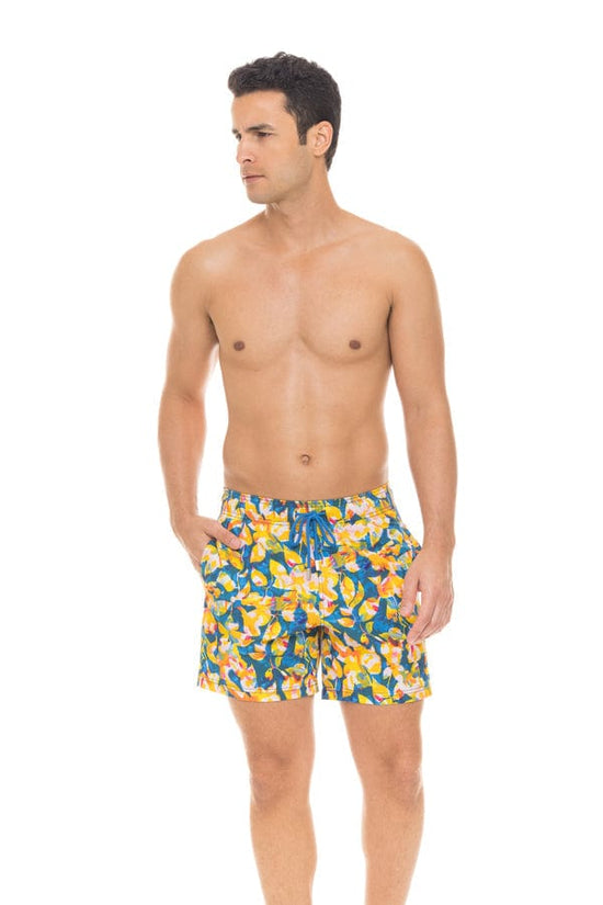 Le Club Apparel & Accessories > Clothing > Shorts Le Club Men's Swim Trunk Dahlia (Short or Mid-Length) 2022 Le Club Men's Swim Trunk Dahlia