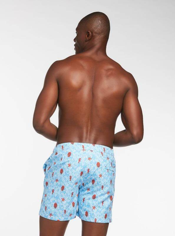 Load image into Gallery viewer, Le Club Apparel &amp;amp; Accessories &amp;gt; Clothing &amp;gt; Swimwear Sile Bay Long Swim Trunk (7 inch inseam) 2021 Le Club Men&amp;#39;s Original Swimsuit Sile Bay Long Trunk 7 inch inseam
