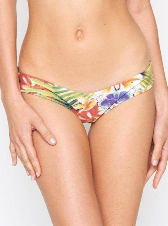 South Beach Swimsuits Montce Swim Emma Chartreuse Bikini Top