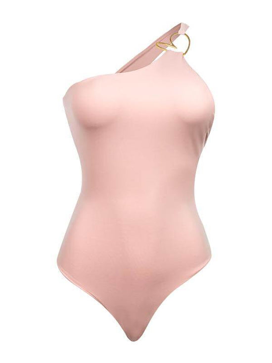 Montoya Apparel & Accessories > Clothing > One Pieces > Jumpsuits & Rompers Liliana Montoya Bond Gold One Piece Swimsuit Liliana Montoya Bond Gold Monokini Designer One Piece Swimsuit T007/G