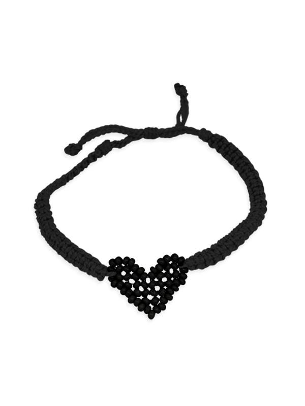 Montoya Apparel & Accessories > Clothing > Swimwear Liliana Montoya Black Tejido Macrame Bracelet 2021 Liliana Montoya Black Tejido Macrame Bracelet Jewelry