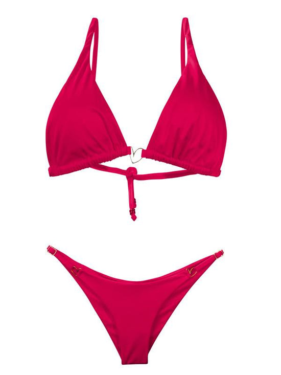 Liliana Montoya Cherry Bikini Marinera Tops & Bottom Bikini Swimwear S