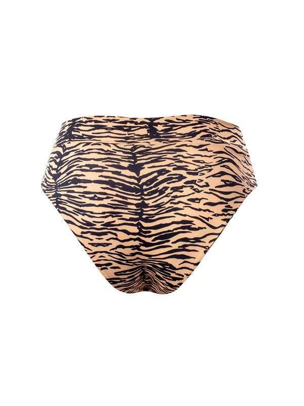 Montoya Apparel & Accessories > Clothing > Swimwear Liliana Montoya GAiA Rainforest Tiger Halter Top & High Waist Bottom Set