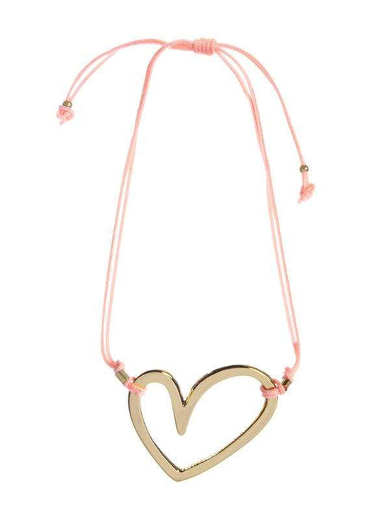 Montoya Apparel & Accessories > Clothing > Swimwear Liliana Montoya Gold Heart Light Pink String Bracelet 2021 Liliana Montoya Gold Heart Light Pink String Bracelet Jewelry