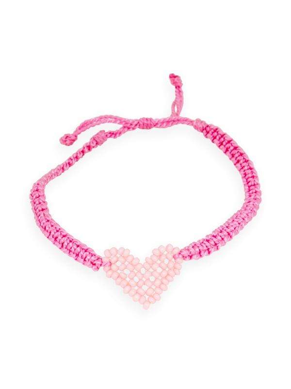 Montoya Apparel & Accessories > Clothing > Swimwear Liliana Montoya Pink Tejido Macrame Bracelet 2021 Liliana Montoya Pink Tejido Macrame Bracelet Jewelry