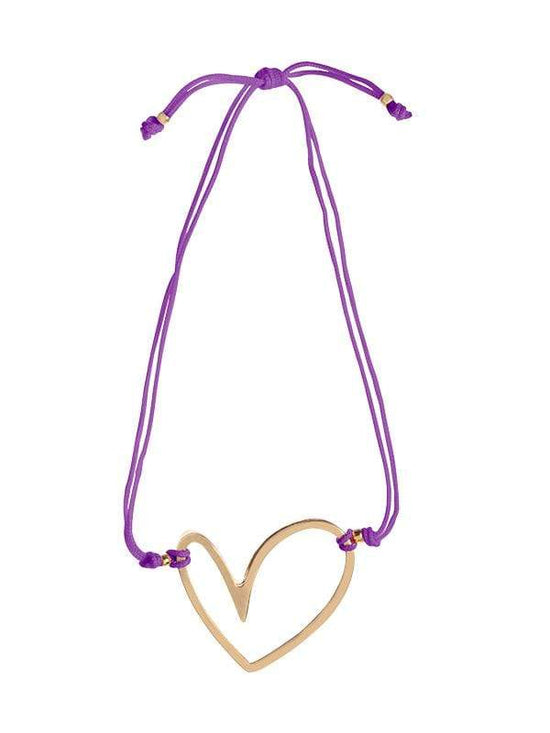 Montoya Apparel & Accessories > Clothing > Swimwear Liliana Montoya Purple String Bracelet 2021 Liliana Montoya Designer Accessory Purple String Bracelet Jewelry