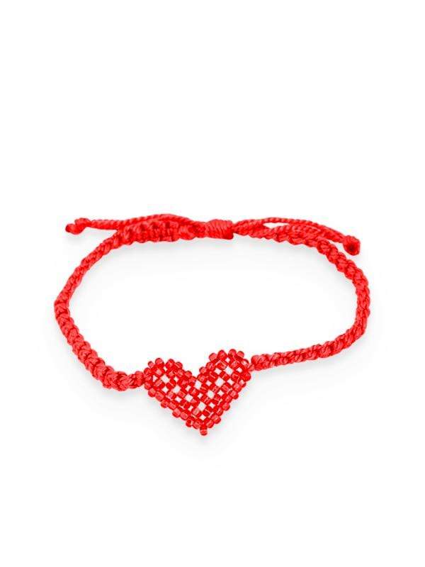 Montoya Apparel & Accessories > Clothing > Swimwear Liliana Montoya Red Tejido Macrame Bracelet 2021 Liliana Montoya Red Tejido Macrame Bracelet Jewelry