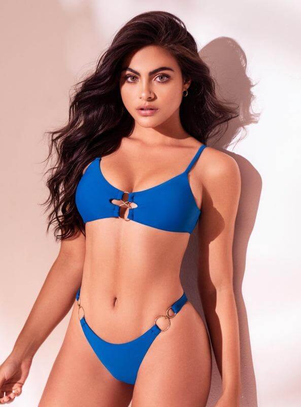 2021 Notorious Swimwear Allure Blue Ring Bralette Bottom Bikini
