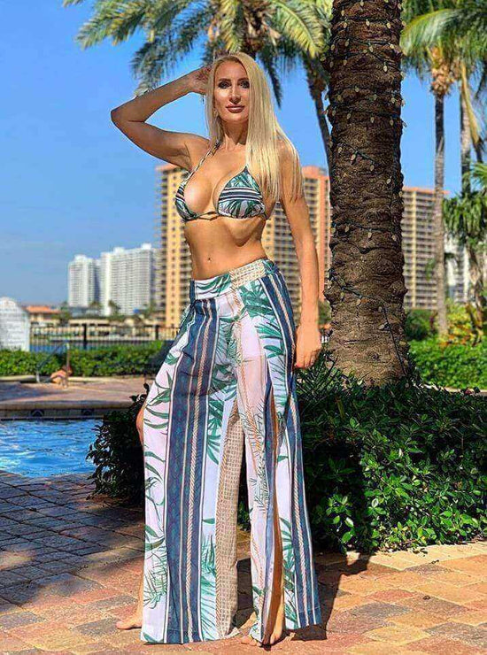 Sol e Energia Apparel & Accessories > Clothing > Pants Saona Resort Cover-up Pants Saona Tropical Resort Pant Cover Up Sol E Energia Swimwear